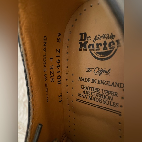 Vintage, Burgundy, Made in England, Dr. Martens - Picture 2 of 10